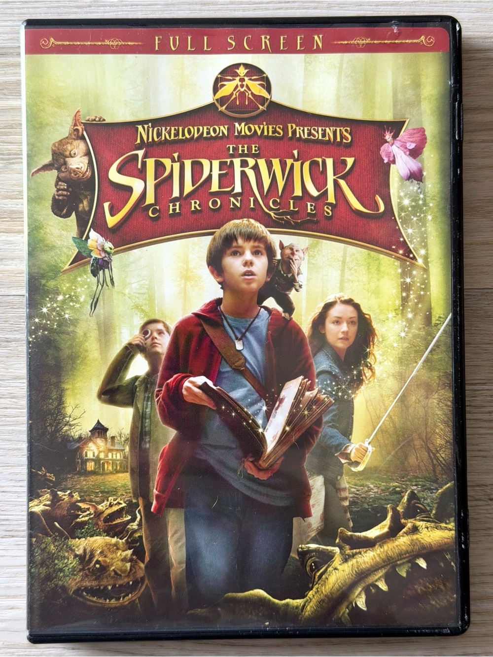 The Spiderwick Chronicles DVD Fantasy Adventure Family Movie Rated PG 2008